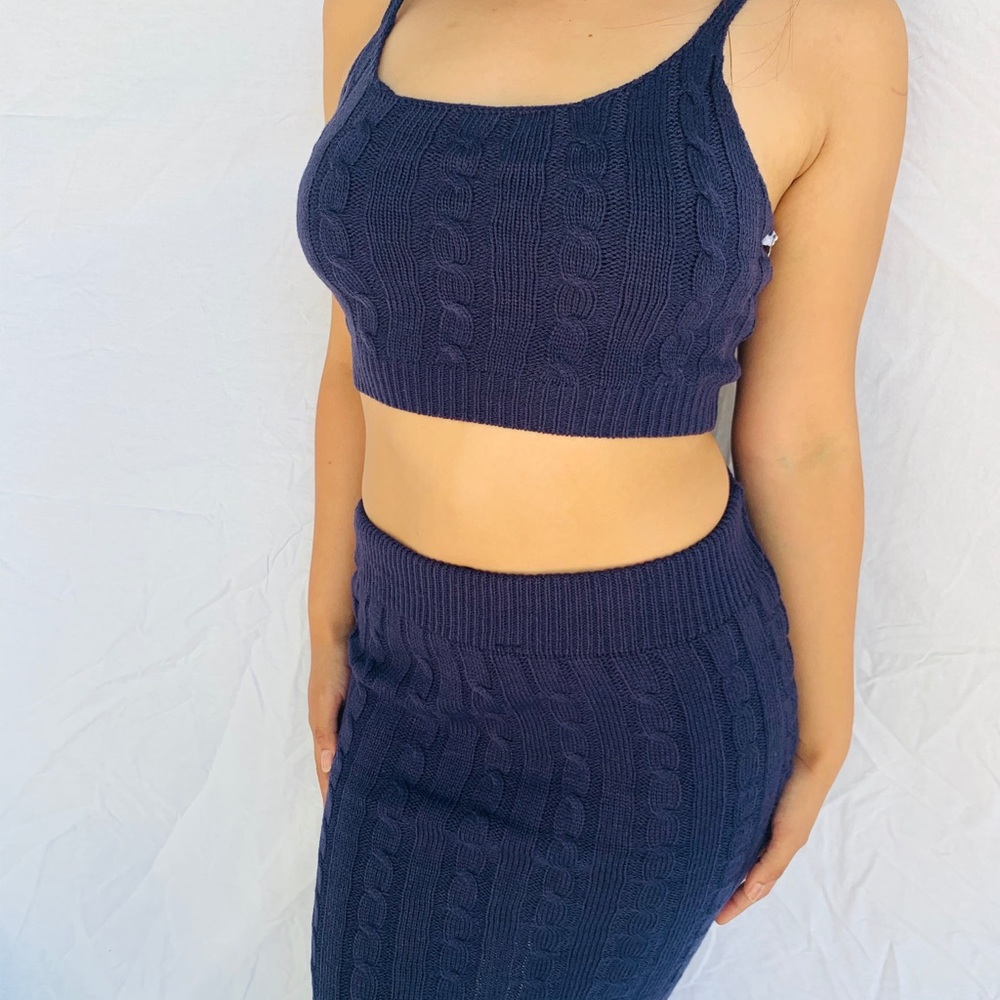 Dark navy set
